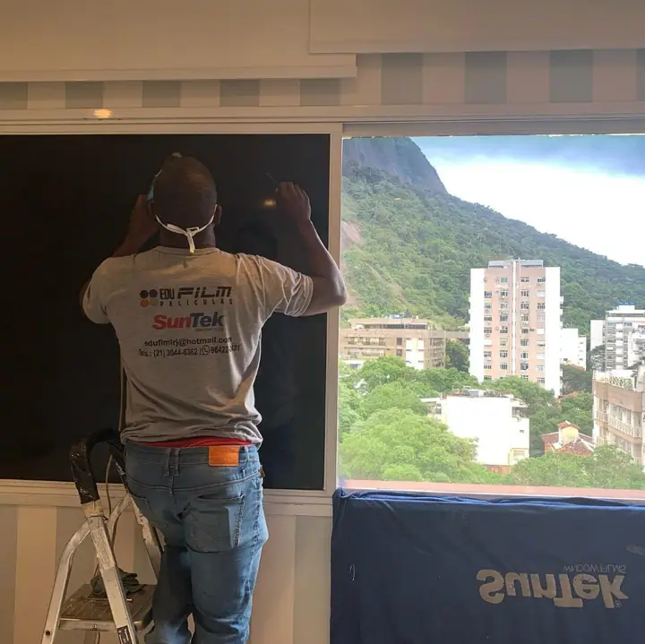 Película aplicada pela Edu Film em residência no Rio de Janeiro